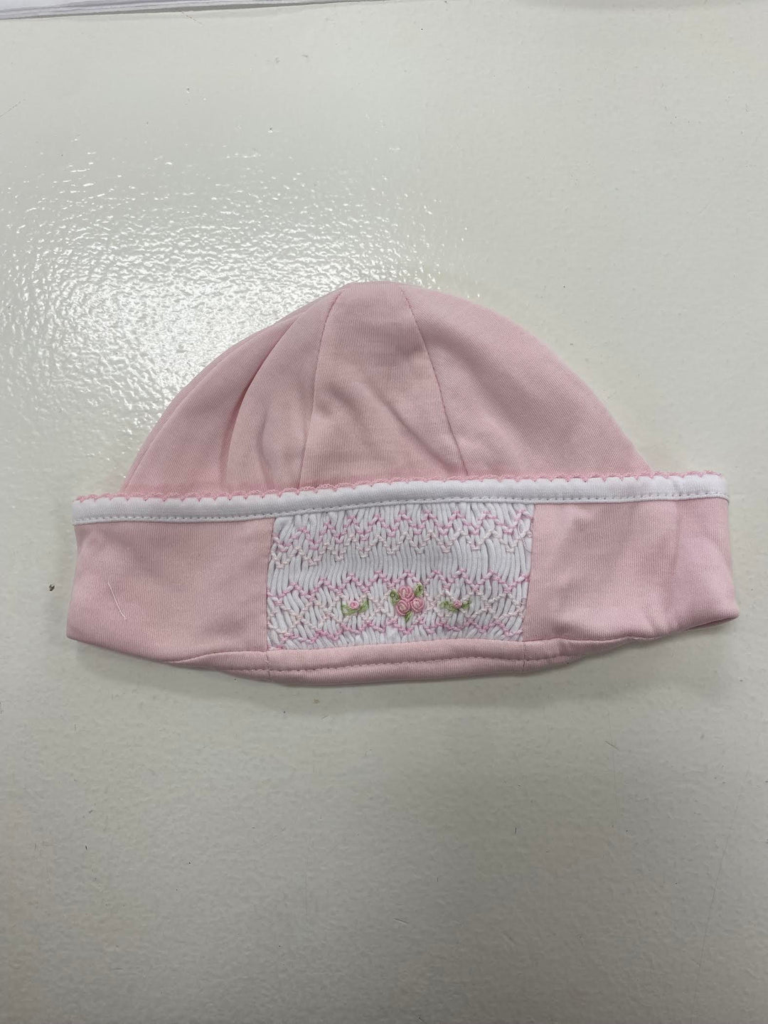 Alice and Andrew Pink Smocked Hat