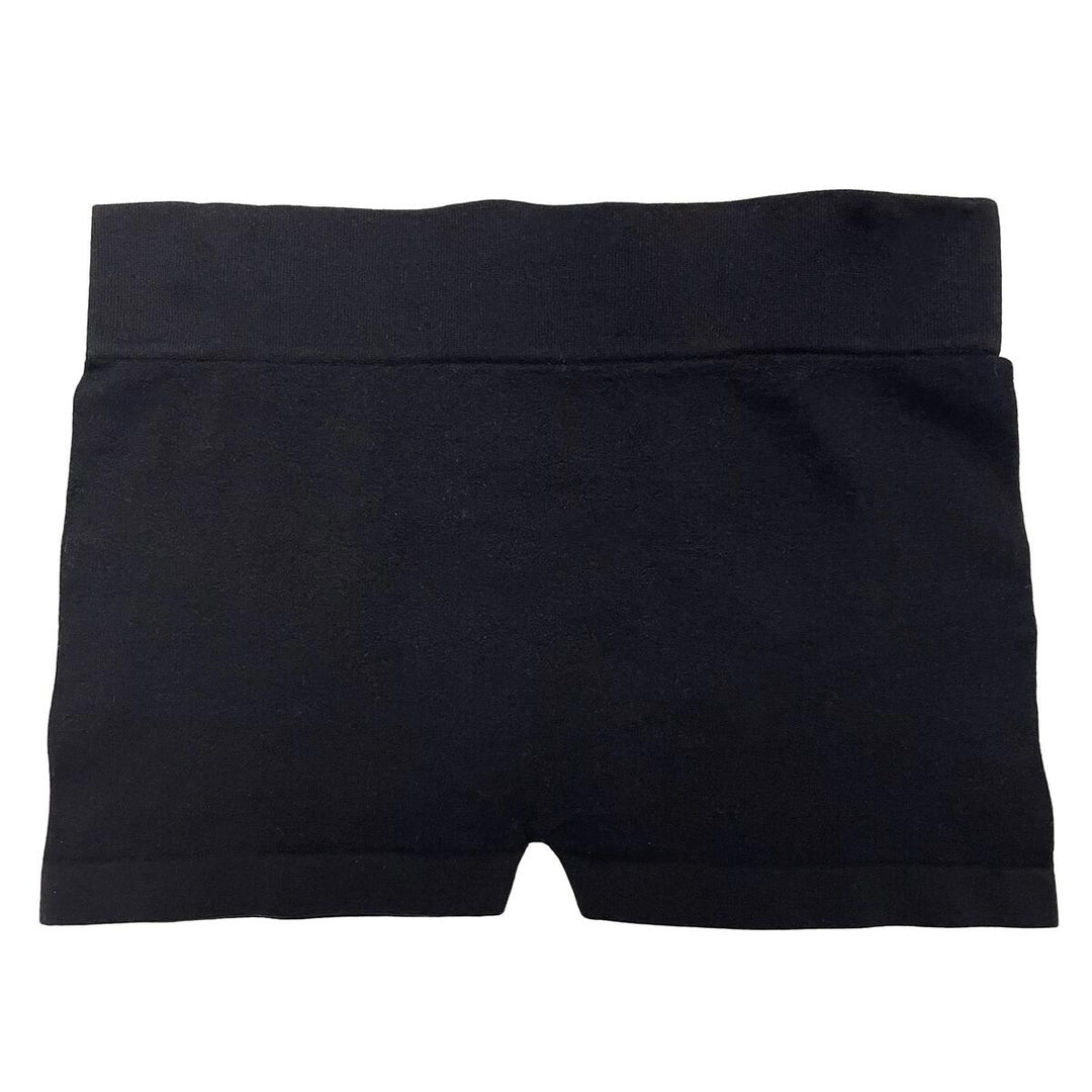 Seamless Boy Shorts- Black