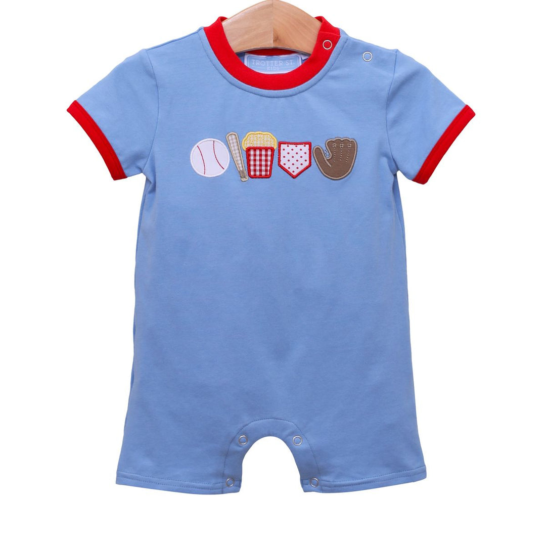 Take Me Out to the Ballgame Romper