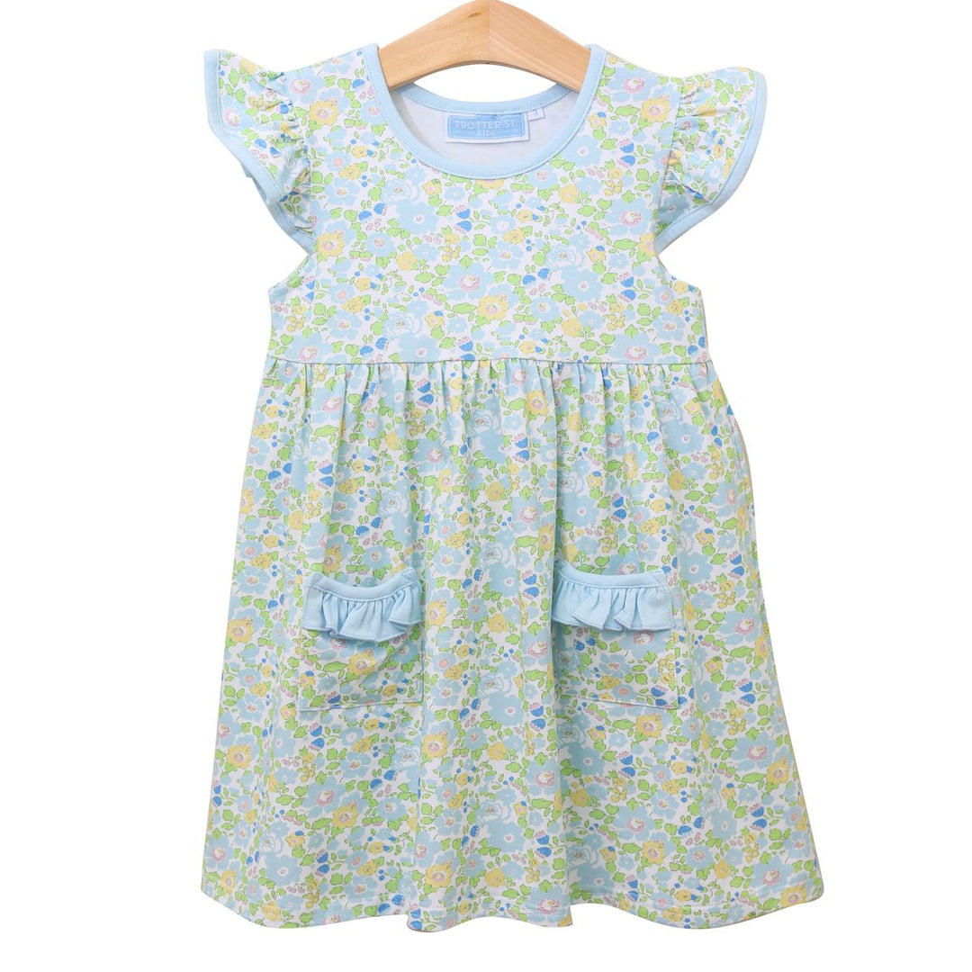 Blooming Floral Flutter Dress