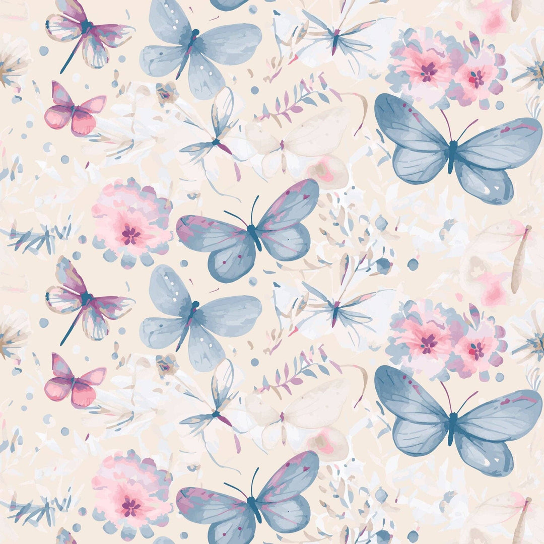 Whimsical Butterflies Big Kid Pajama