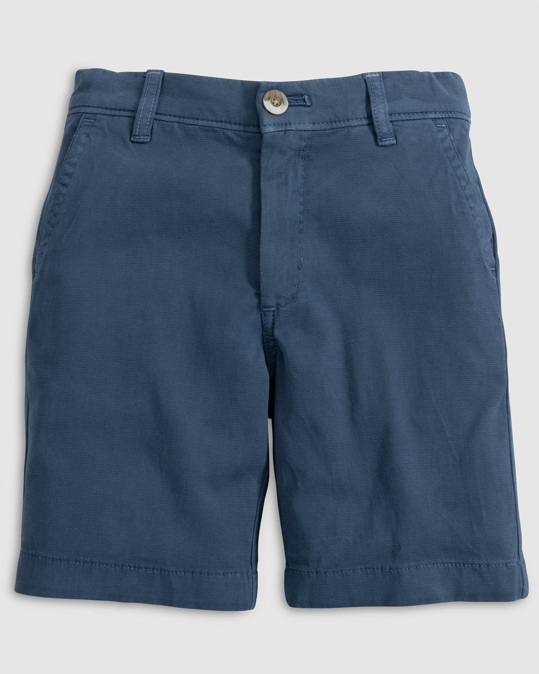 Nassau Cotton Blend Shorts- Navy