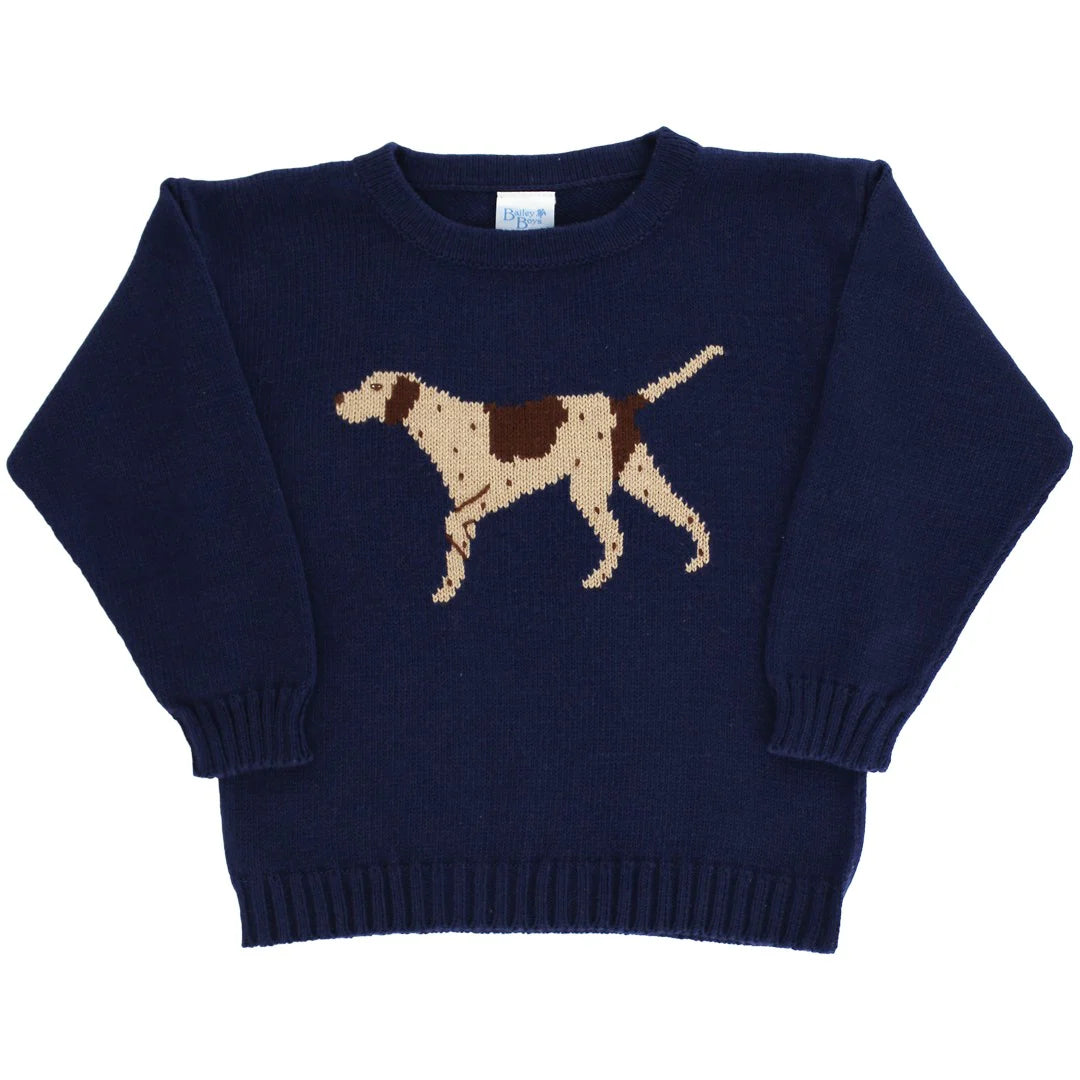 Crew Neck Sweater - Pointer