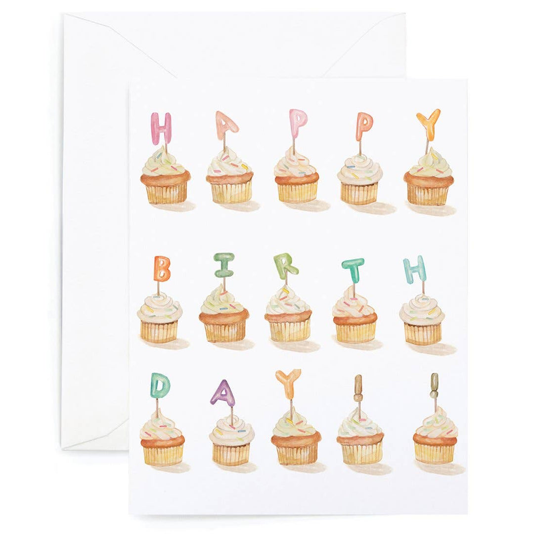 Birthday Cupcakes Card