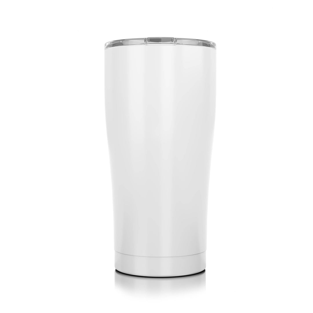 20 oz Gloss Ice White SIC Stainless Steel Tumbler