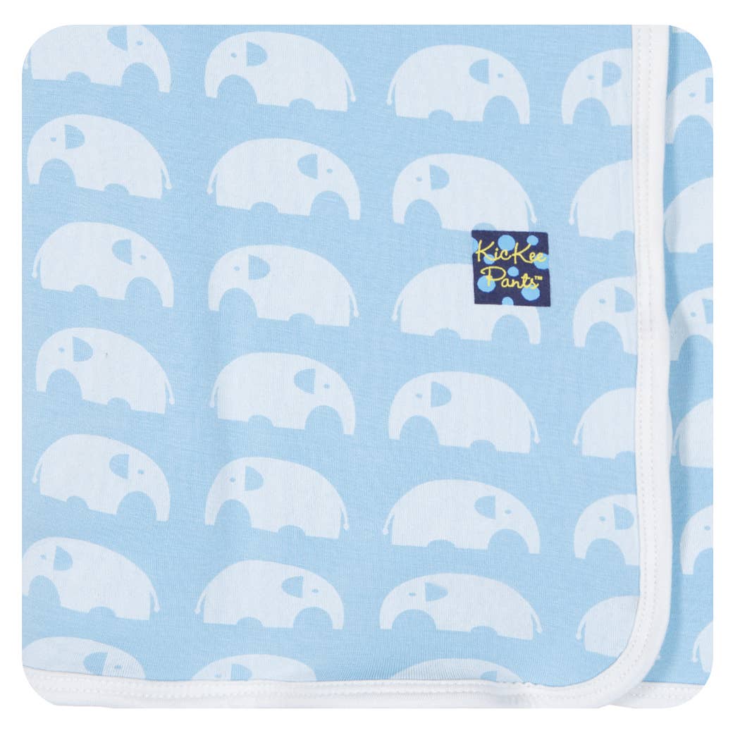 Swaddling Blanket - Pond Elephant