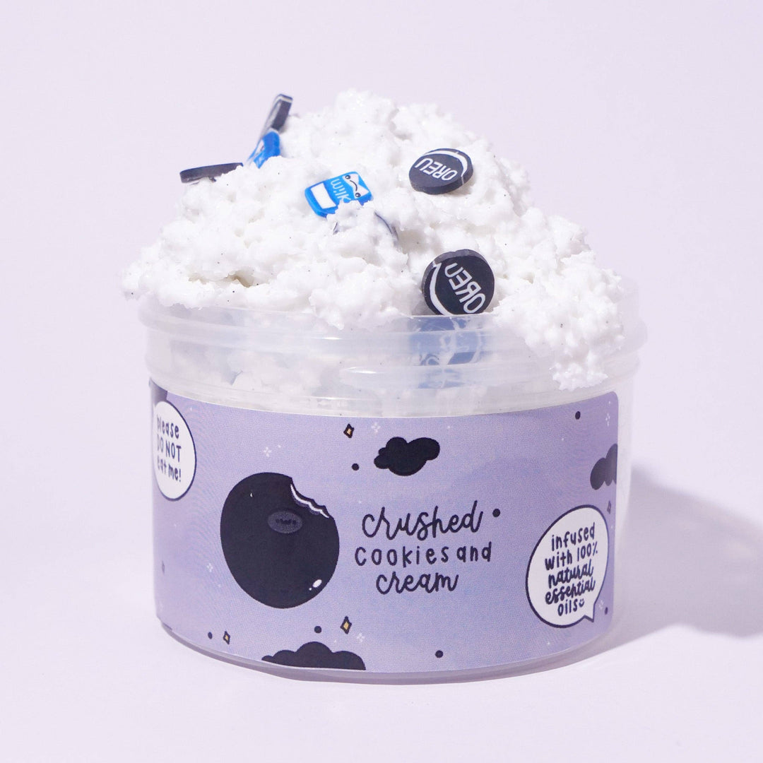 Crushed Cookies and Cream Slime