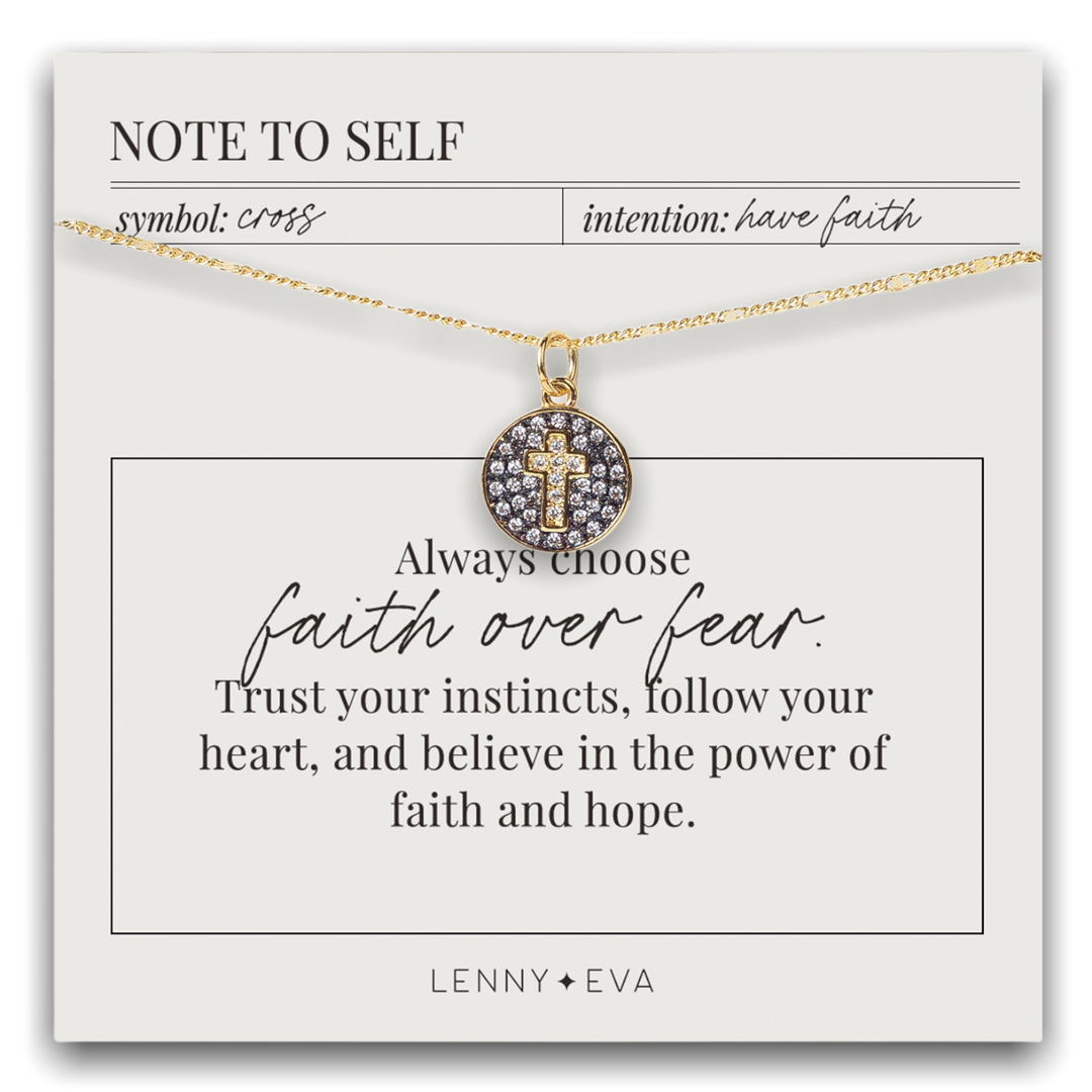 Intentions Necklace-Cross
