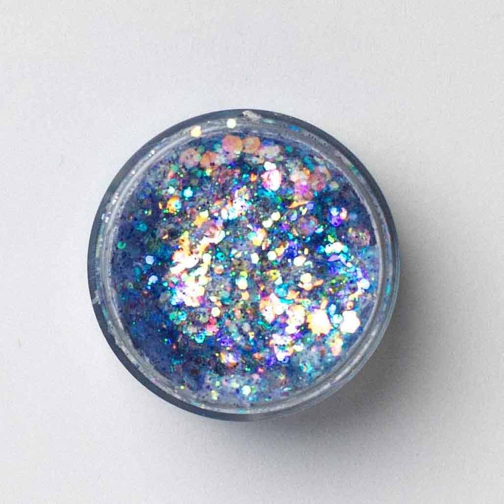 Glow Getter | light blue glitter gel