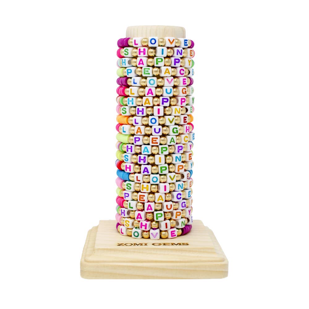 Disk Bead Bracelets