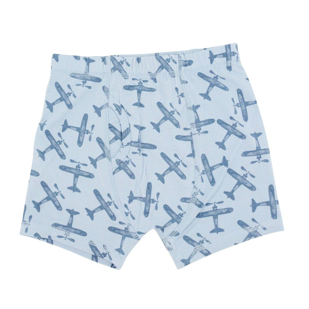 Boy's Underwear - Airplane Blue