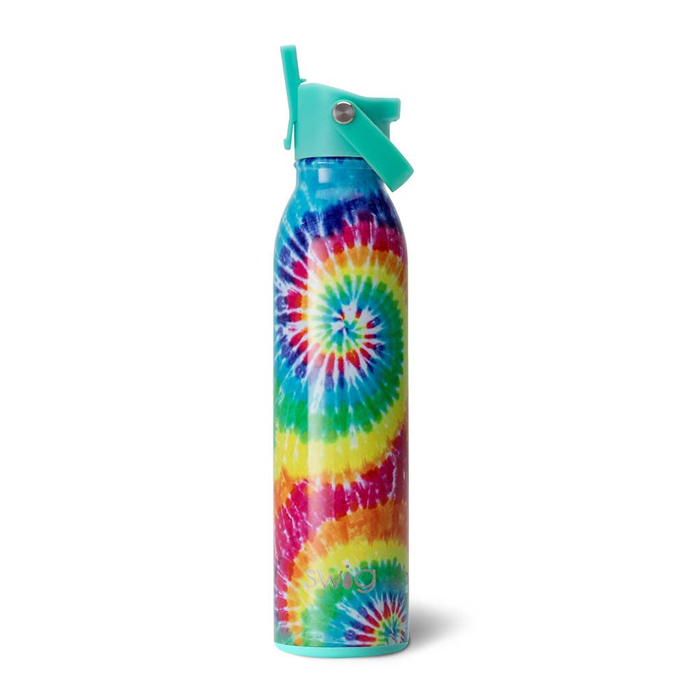 Swirled Peace Flip + Sip Water Bottle (20oz)