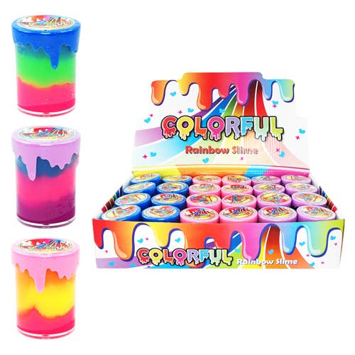 Colorful Rainbow Slime