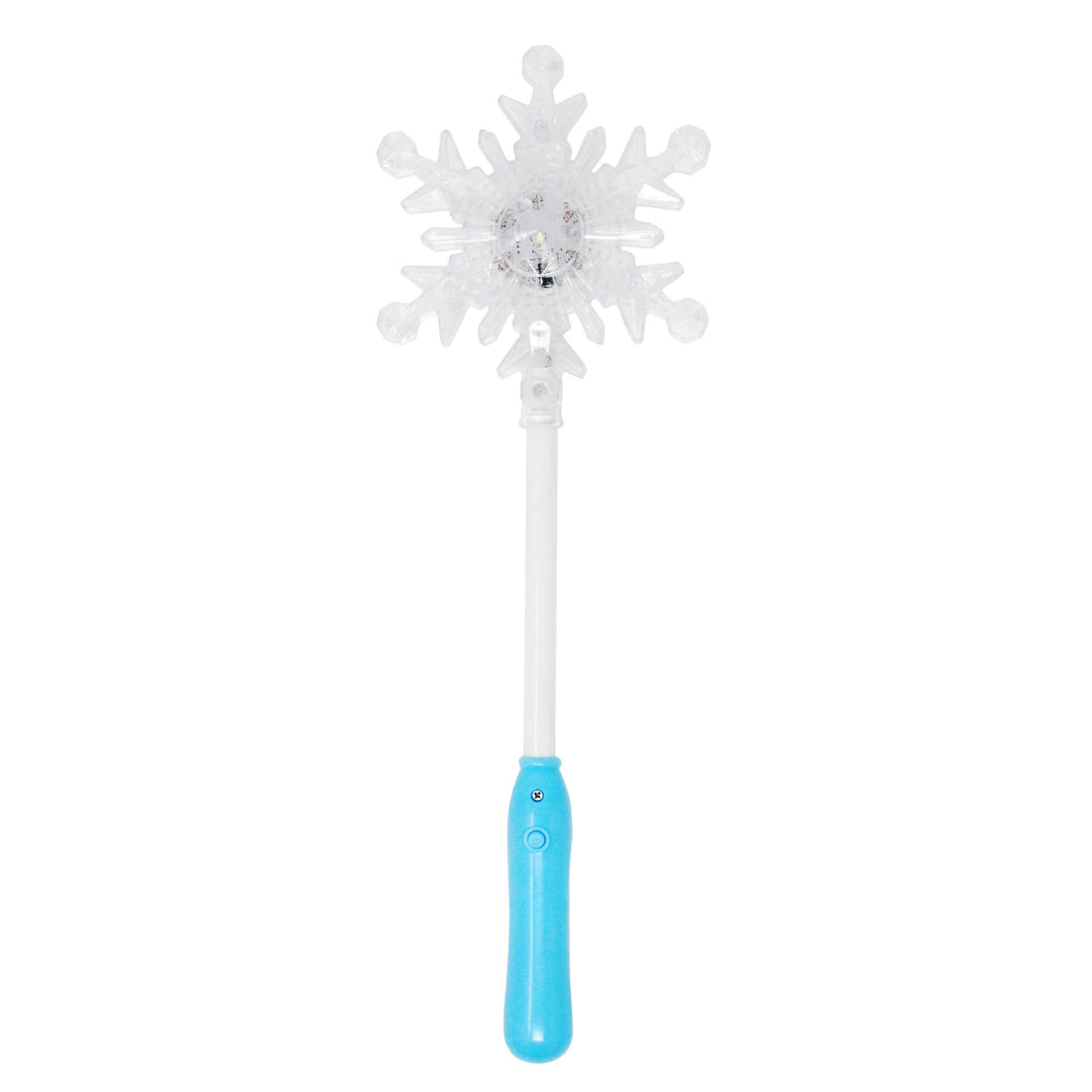 Mermaid light up snowflake wand