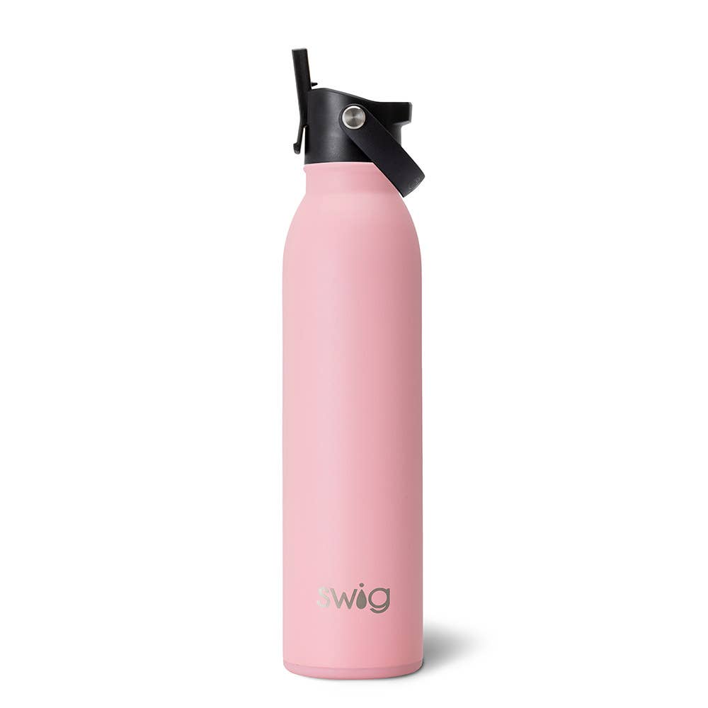 Blush Flip + Sip Water Bottle (20oz)