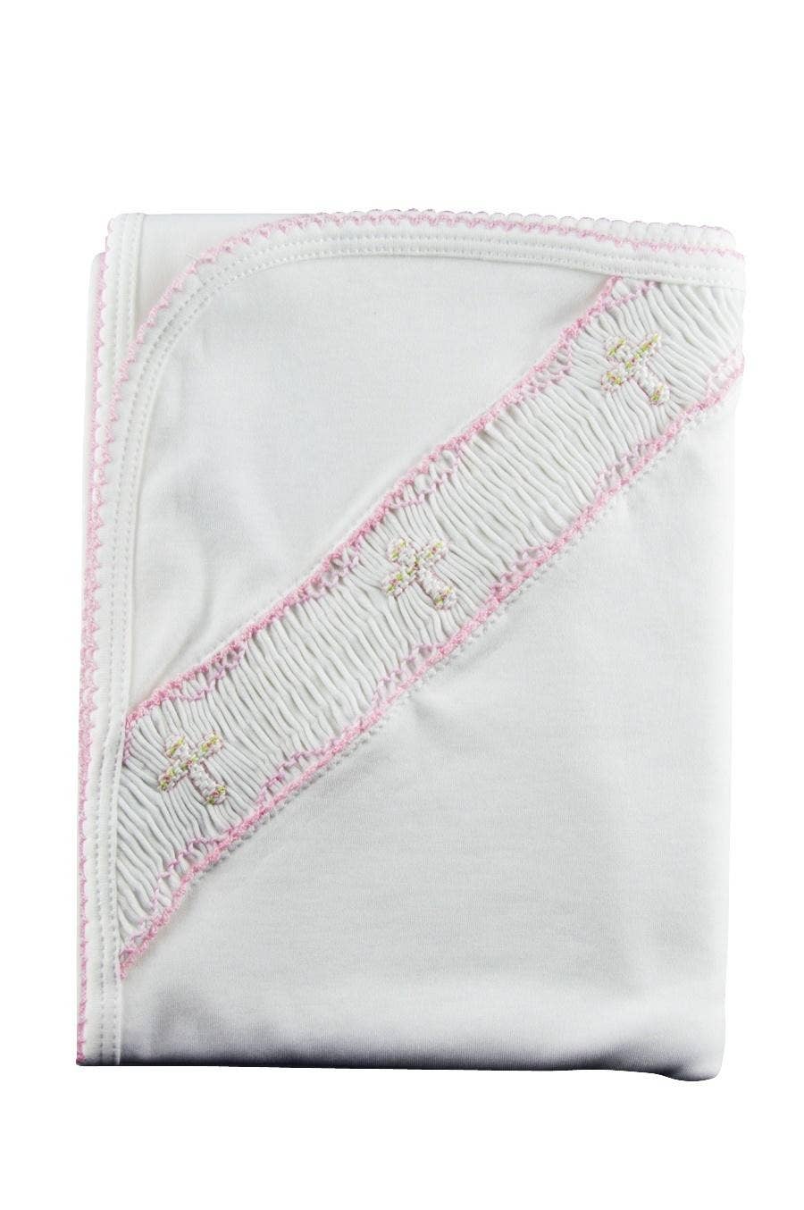 Pink Crosses Blanket