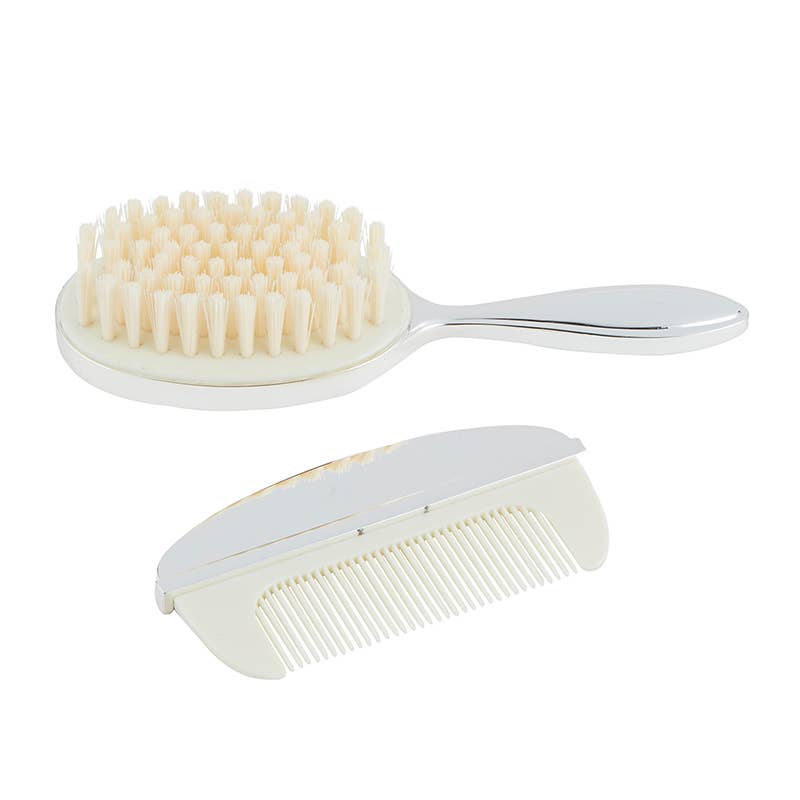 Keepsake Silver Brush and Comb
