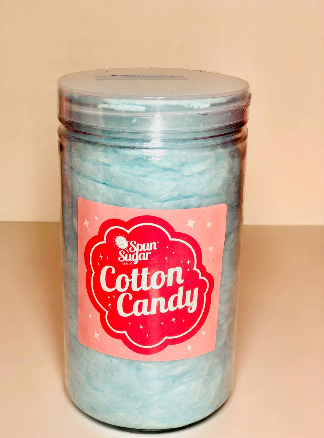 Spun Sugar Detroit - The Blue Raspberry Classic - Organic Sugar