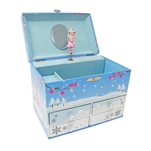 Snow Princess Medium Music Box