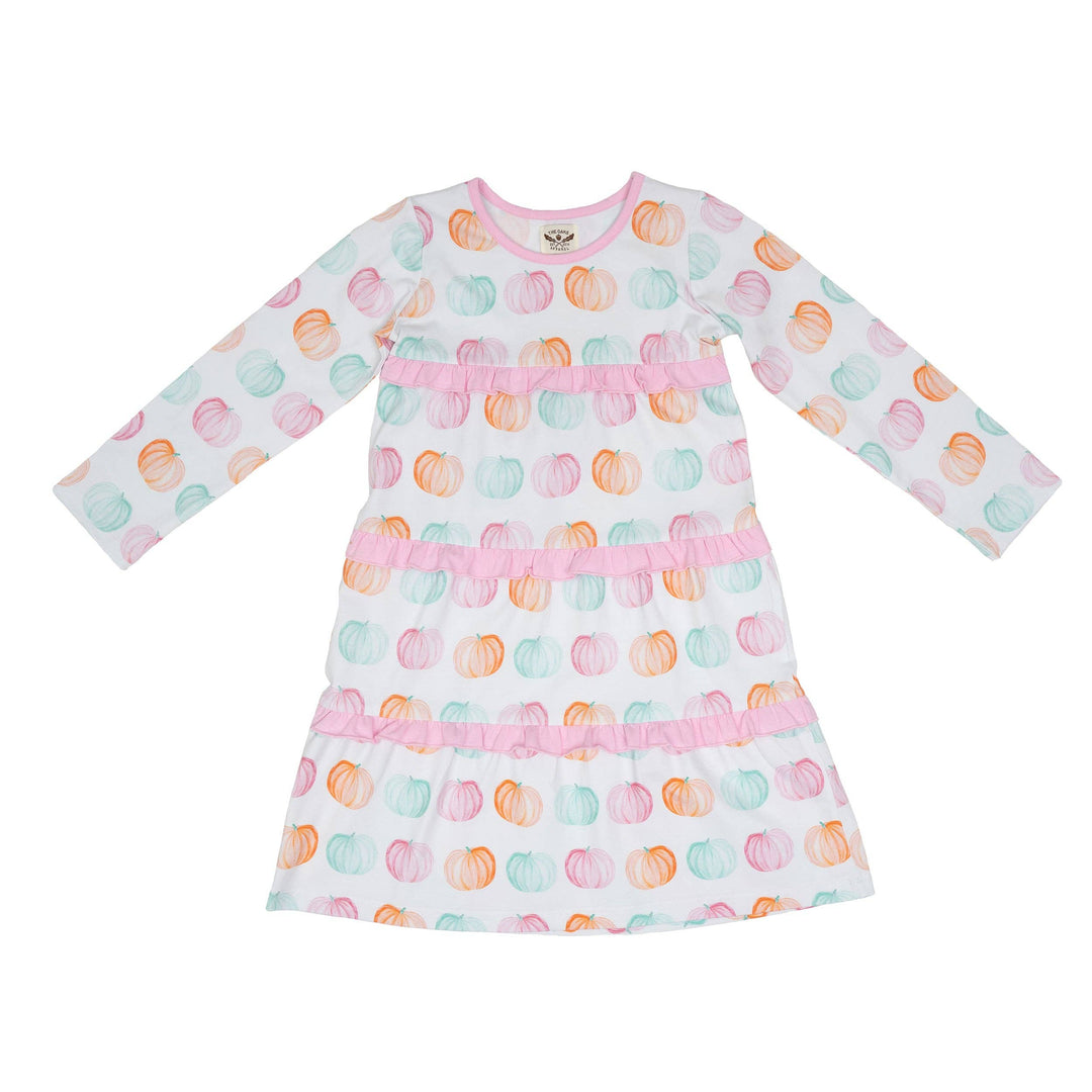 Twirl Pastel Pumpkin Dress