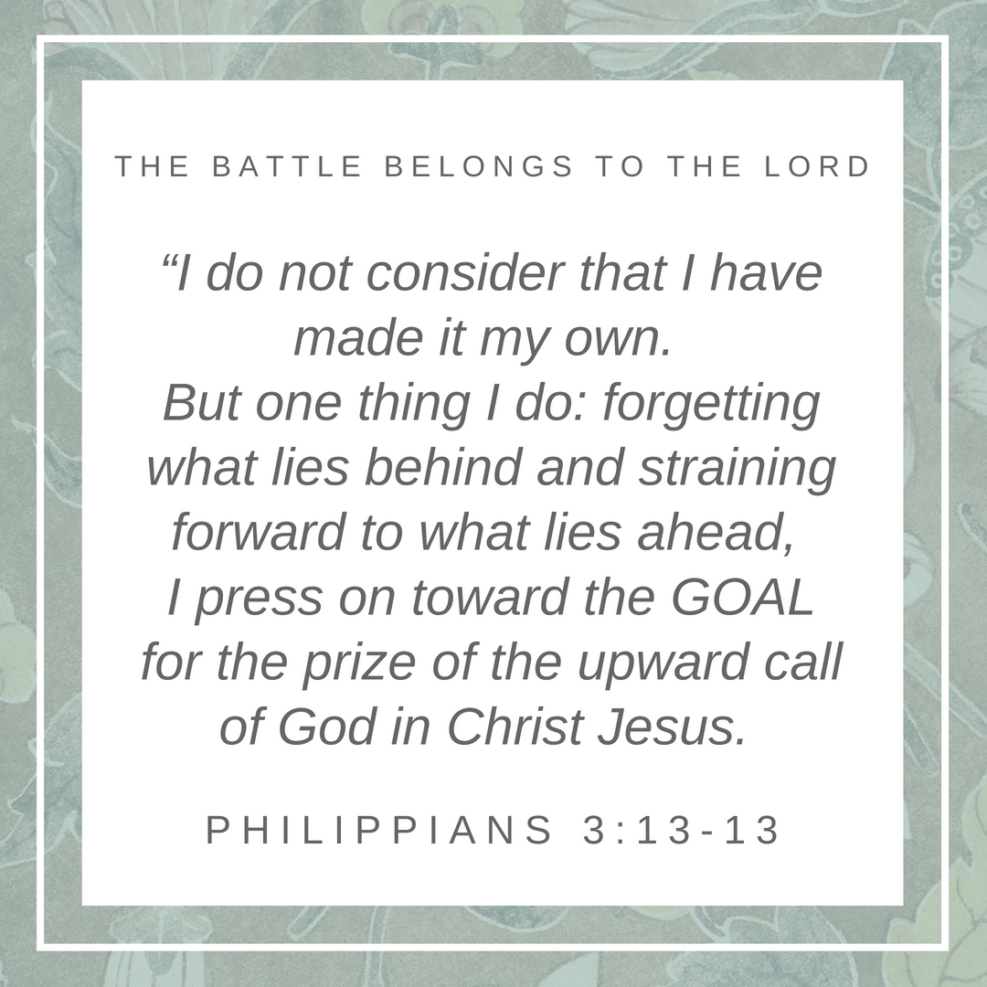 The Battle belongs to the Lord