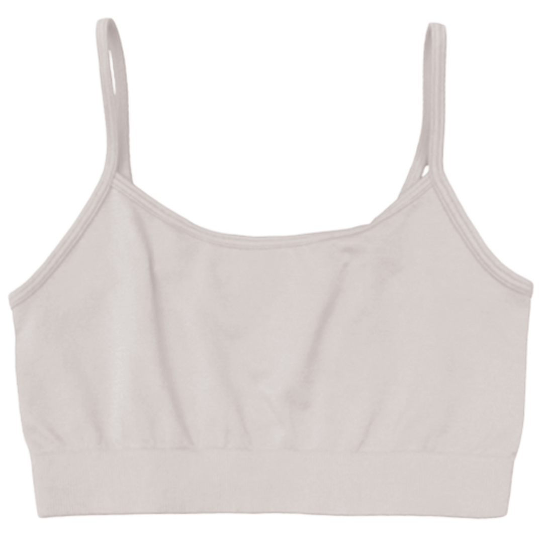 Seamless Basic Bralette - White