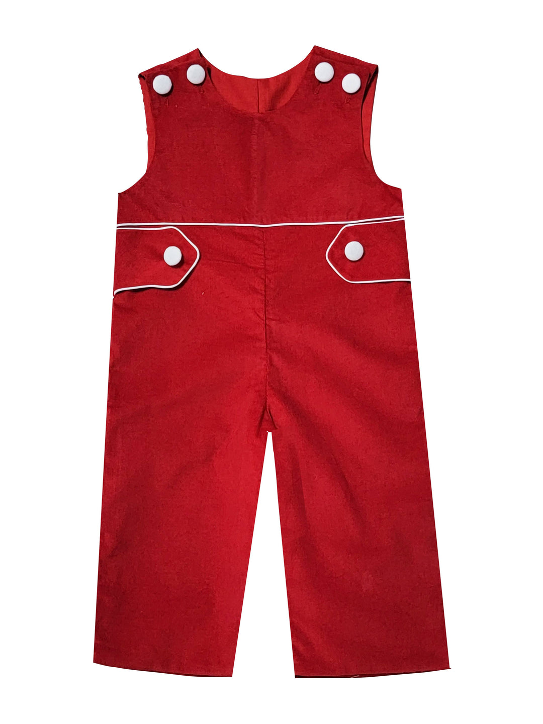 Red Corduroy Longall