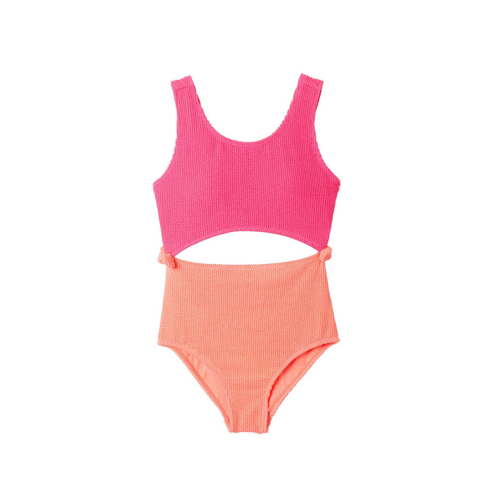 One Piece Swim Suit | Hot Pink: Pink