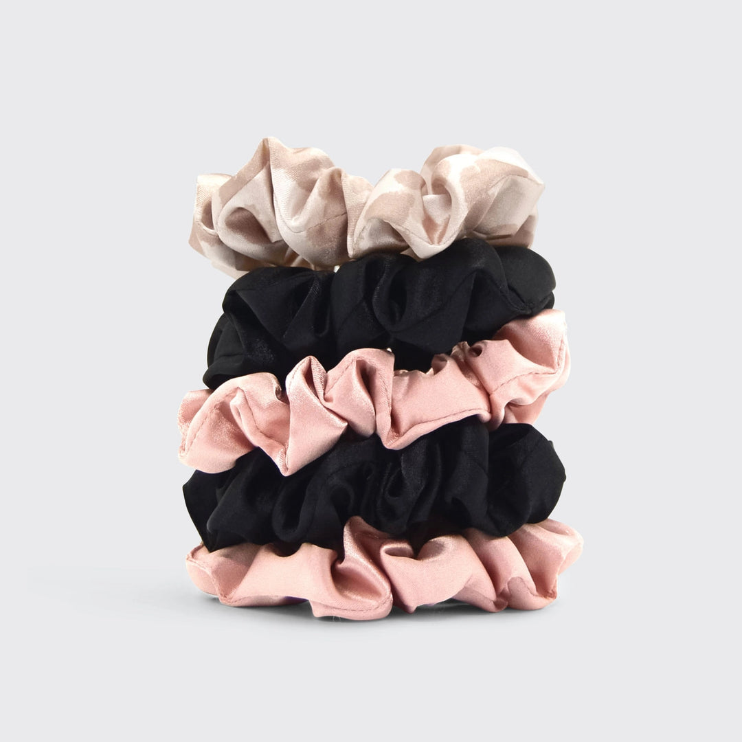 Satin Sleep Scrunchies 5pc Set