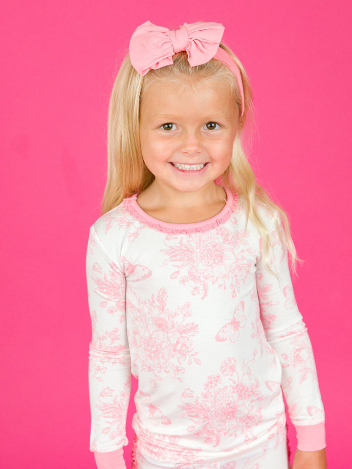 Garden Ruffle Pajama Set 3T