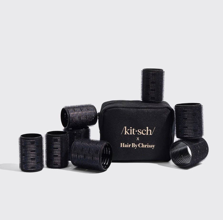 Kitsch x Hair by Chrissy Ceramic Thermal Rollers 8pc Set