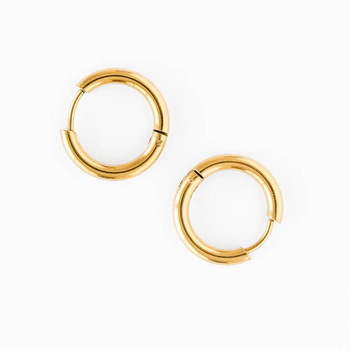 Endless Hoop Earrings: 10mm