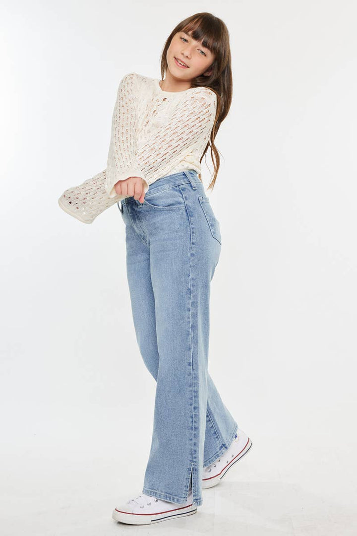 high rise wide leg