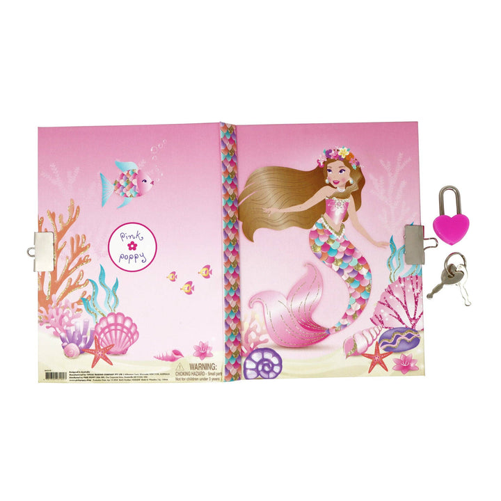 Enchanted Mermaid Lockable Notebook