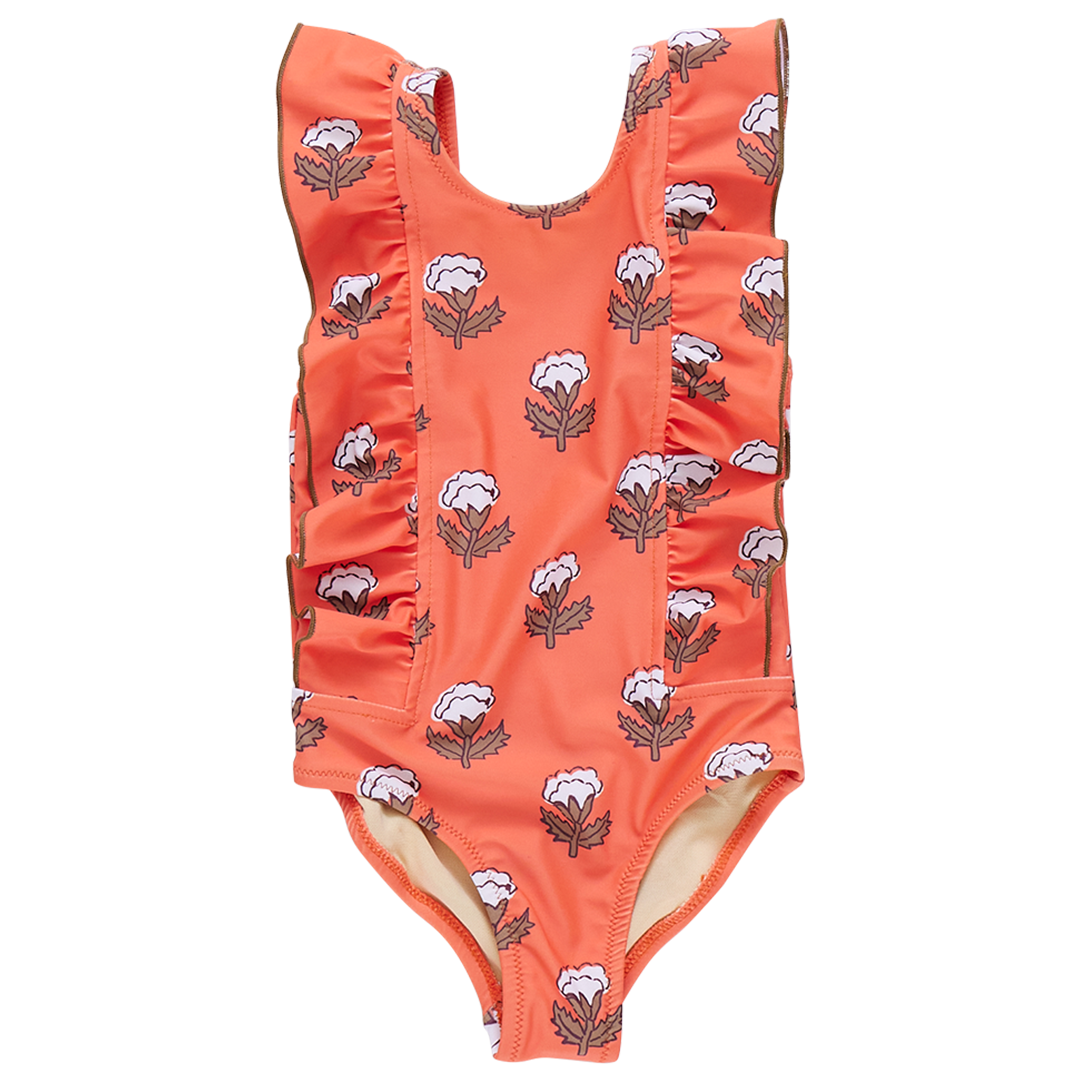 Girls Katniss Suit - Orange Small Bud