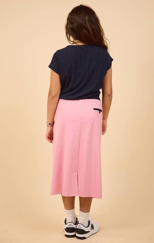 Tween On My Mind Elastic Hem Knit Top
