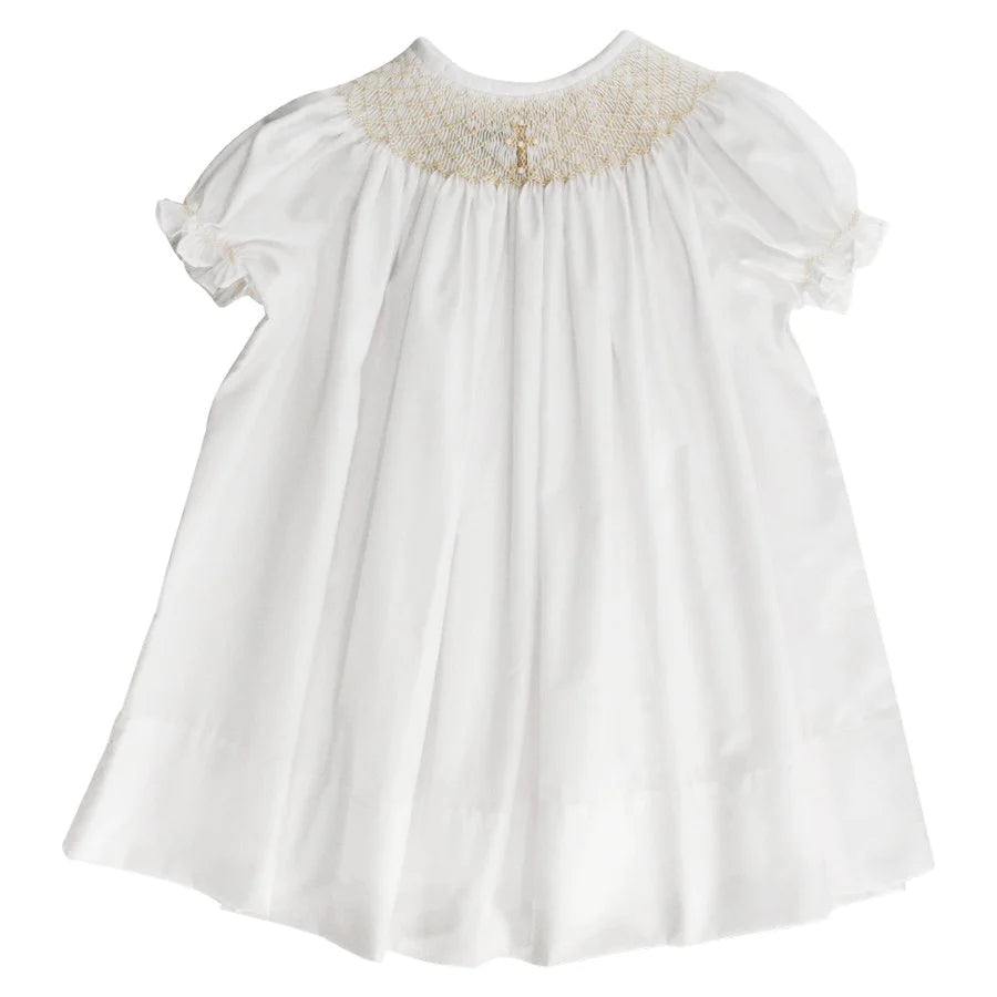 Ivory Christening- Bishop Dress