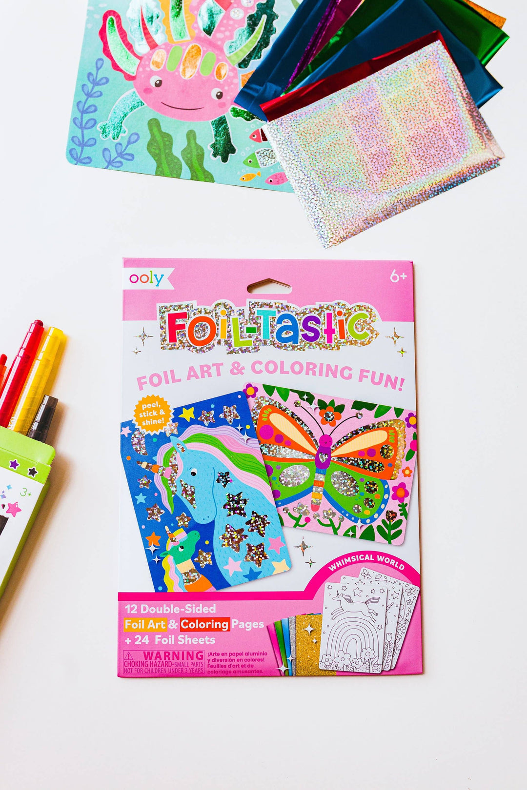 Foil-tastic Foil Art Kit: Awesome Animals