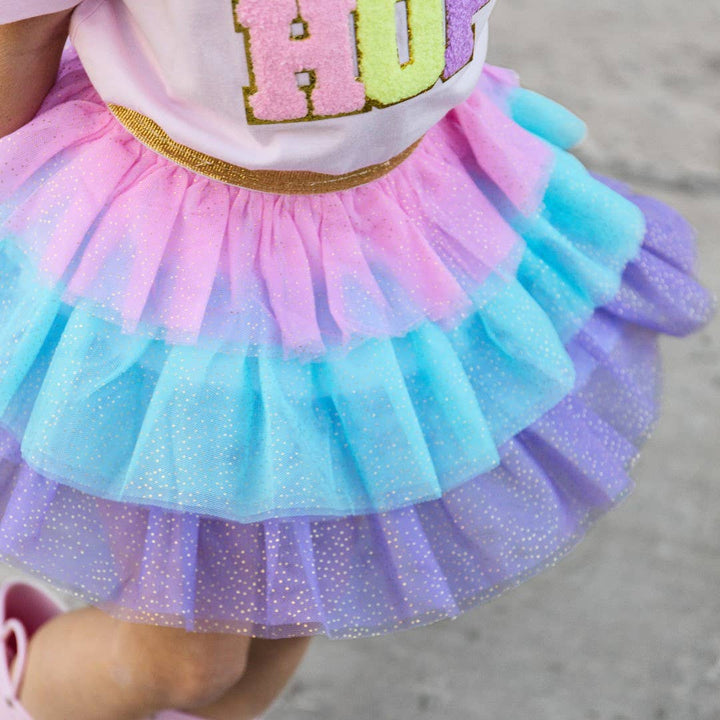 Petal Tutu - Dress Up Skirt - Kids Easter Tutu - Spring Tutu