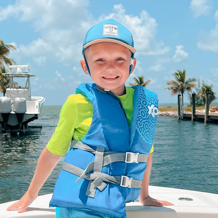 The River Trucker- Waterproof Hat with optional strap