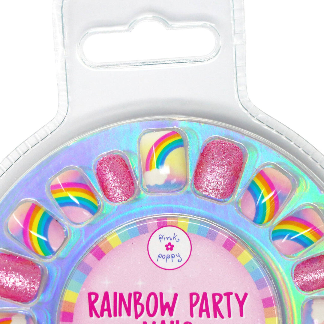 Rainbow Party Press On Nails