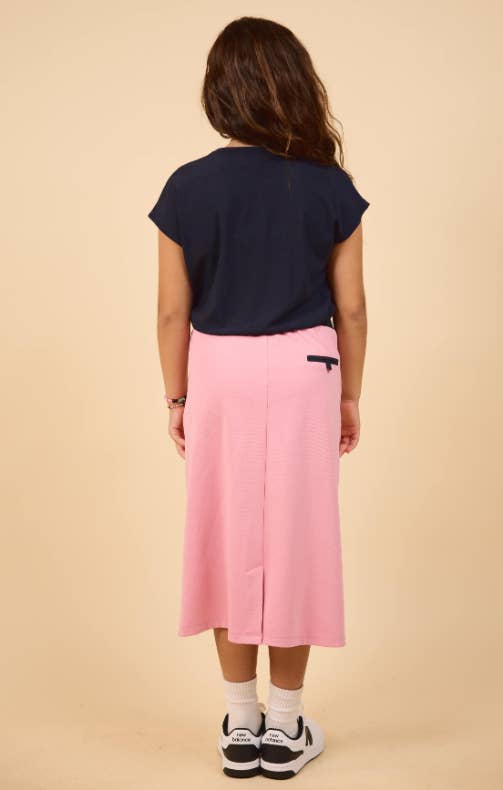 Tween On My Mind Elastic Hem Knit Top
