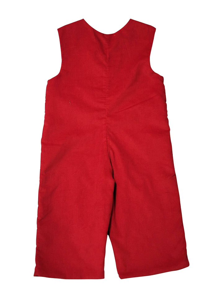 Red Corduroy Longall