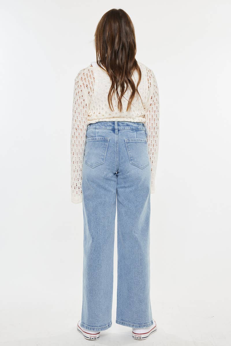 high rise wide leg