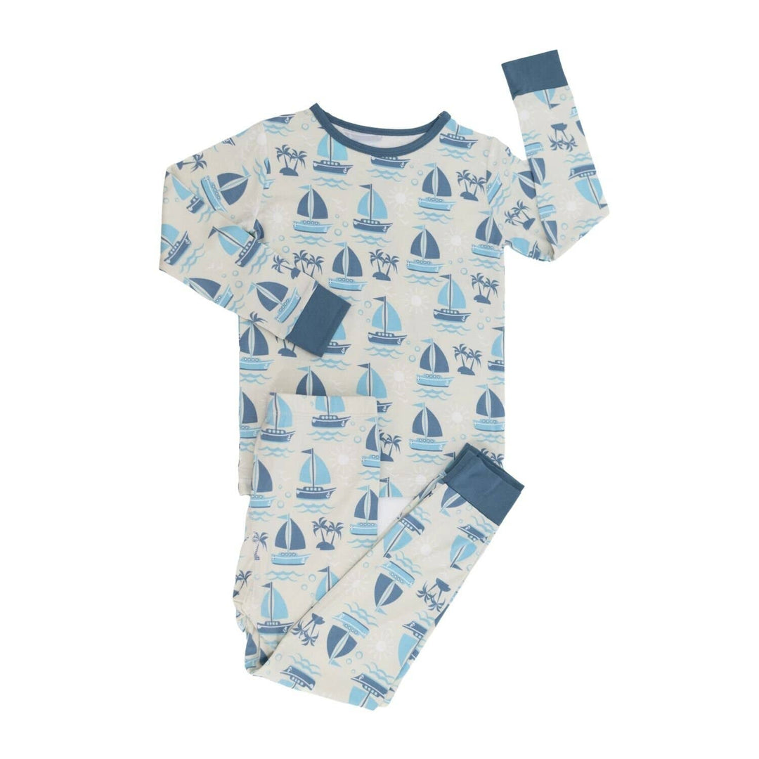 Big Kid Pajama - Sailboats