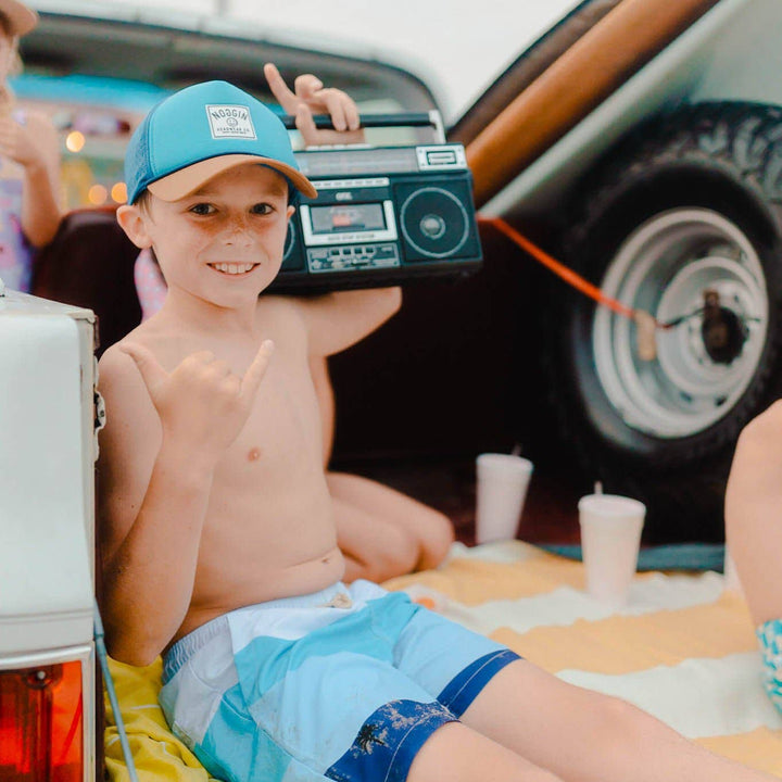 The River Trucker- Waterproof Hat with optional strap