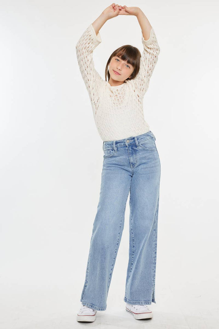 high rise wide leg