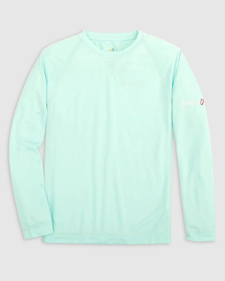 Gavin Jr. Long Sleeve Sun Shirt- Bora Bora