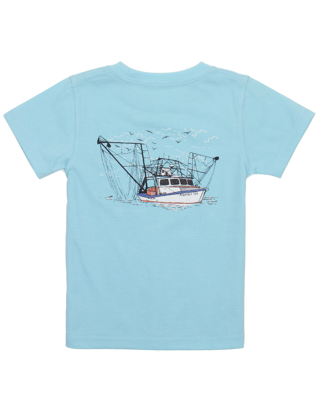 LD Boys Shrimp Boat SS- Powder Blue