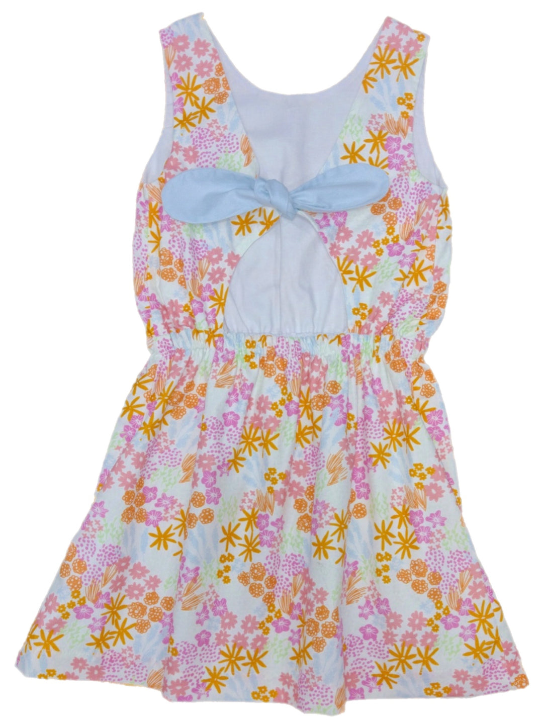 Kristin Knot Dress- At Sea Floral